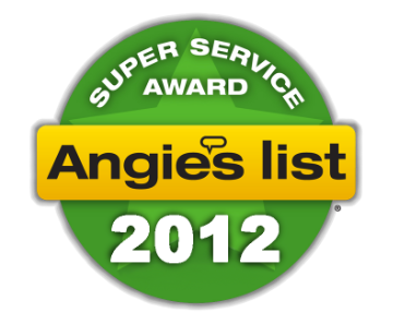 Angies List Badge 2012