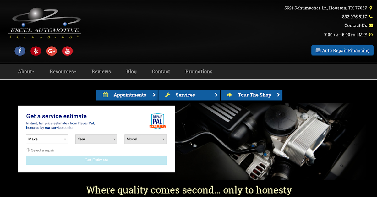 Excel Automotive Technology Galleria Auto Repair and Collision Services